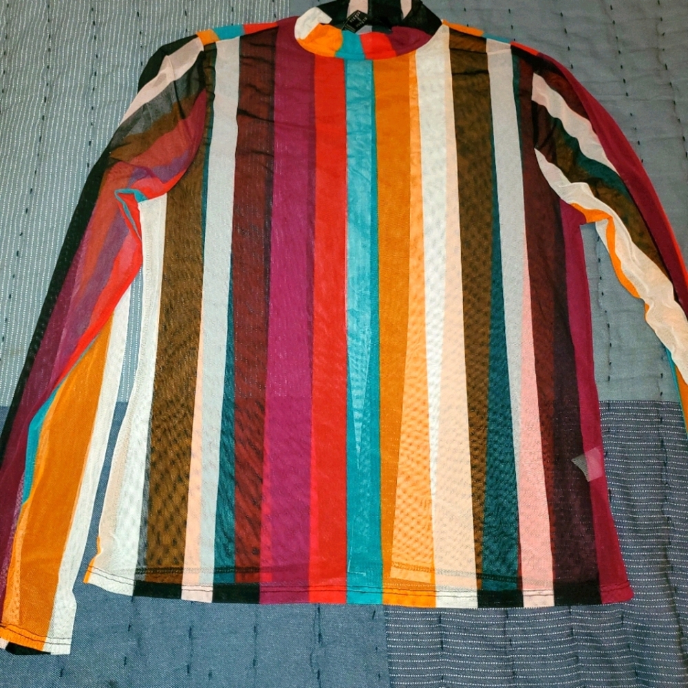 Mesh blouse